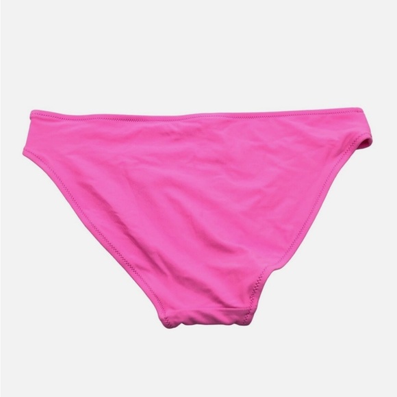 Aerie Bikini Bottom Full Coverage Hot Pink Stretch Pastel Size Medium - Picture 4 of 6